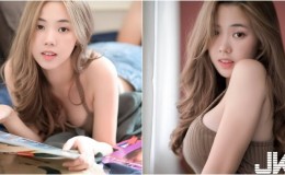 【博狗扑克】「大奶女友」週末整理房間!「爆乳短背心」白皙豐滿身材露出來啦!