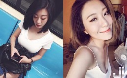 【博狗扑克】捷運上「白衣大奶妹」上圍太兇好搶眼!極品身材竟還是「水滴狀美乳」!