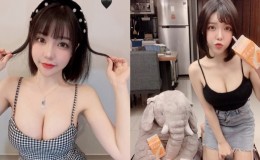 【博狗扑克】台日混血正妹「楊甯」俏麗短髮下身材好洶湧,飽滿視角太迷人了!