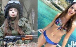 【博狗扑克】戰鬥民族就是狂!俄羅斯「最正女兵」根本玩槍界美少女!床上的收藏讓男人都軟了啦~