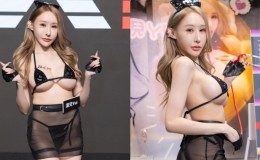 【博狗扑克】巨乳麻豆「潔兒」極小件比基尼挑逗,「惹火S曲線」讓人口水狂流!