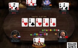 【EV扑克】WSOP史上最大胆弃牌?他fold掉了A-A,然后多赚$60,000!