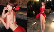 【博狗扑克】輔大正妹「李昌昀」絕美腰身萬人點讚!超火辣比基尼雪乳蜜桃全都有