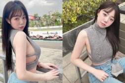 【博狗扑克】巨乳小隻馬米米小背心「霸氣側露」 零死角美貌讓人著迷