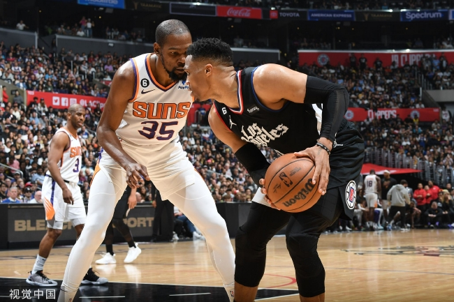 杜兰特31+11威少37分 太阳力克快船大比分3-1
