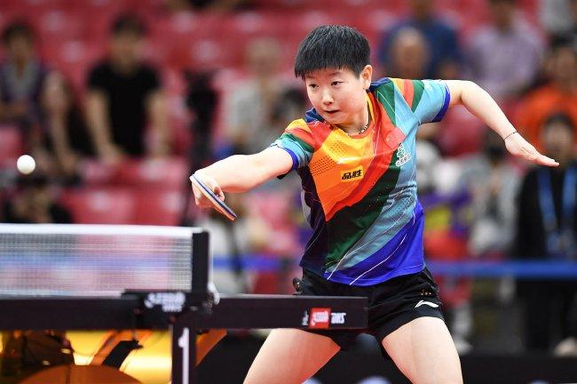 乒乓亚锦赛孙颖莎横扫申裕斌 中国3比0韩国夺冠
