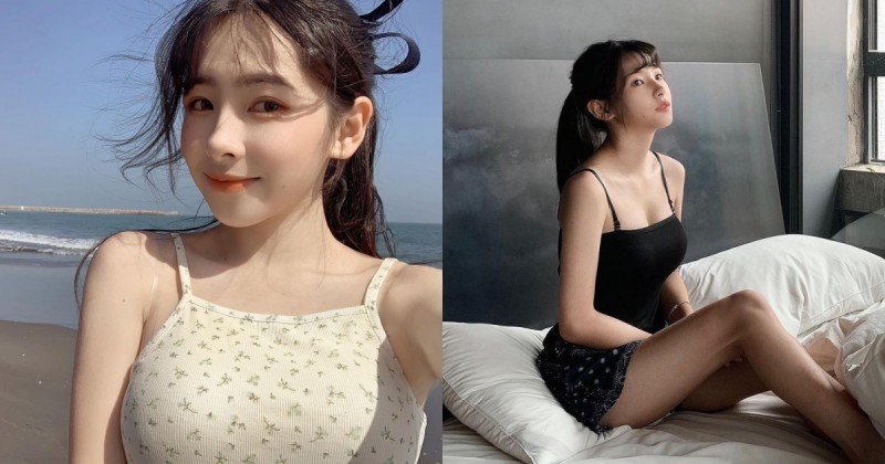 超甜美17歲高中生！「清純可人」漂亮小妹妹羅菱，小小年紀卻有大大人氣！