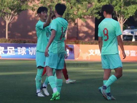 国青队进球浙江造 3比1再胜缅甸结束香河集训