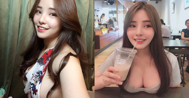 清純女孩「小圓臉 Cynthia」突破尺度大露側乳　白皙渾圓讓粉絲暴動