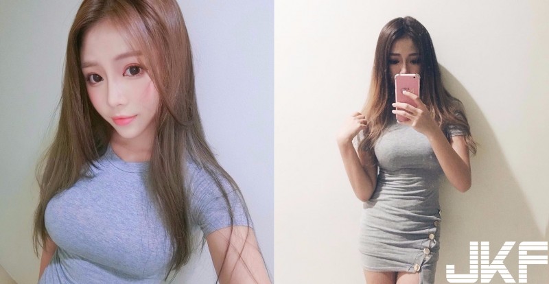 貼身上衣出賣正妹「巨ru好身材」！「邪惡形狀」都被擠出來了！快喘不過氣…