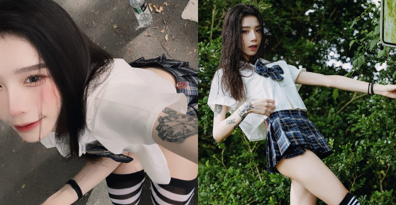 【博狗扑克】迷失的小學妹「寶尼」路邊太誘惑，「犯規露屁股」小心被抓走！