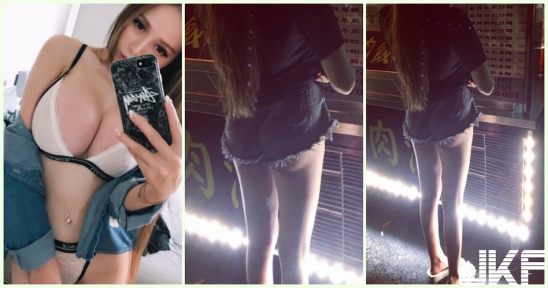 【博狗扑克】想被吃掉！買宵夜驚見「爆奶妹」屁股蛋太害羞！超猛「背影畫面」後面客人好興奮…