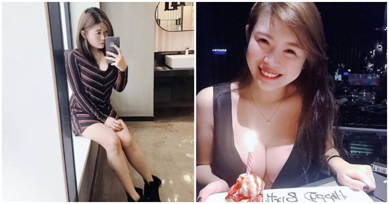 【博狗扑克】正妹慶生「穿上超火辣爆乳裝」，「兇猛乳量」讓粉絲們無法轉移注意力！
