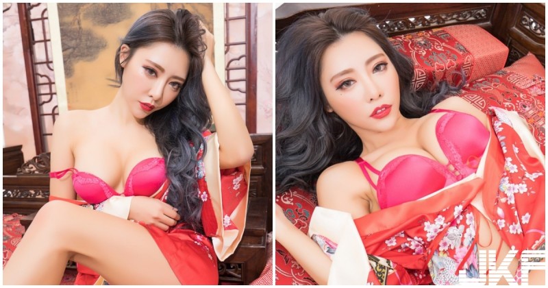 【博狗扑克】最惹火「新年挑逗」影片！辣模浴衣滑落「Ｅ奶蹦出」，讓你鼻血狂噴！