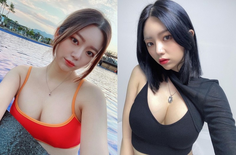【博狗扑克】巨乳網拍闆娘「HEEJEONG」纖腰爆乳S曲線辣翻天　上帝視角「渾圓乳球」兇猛炸出