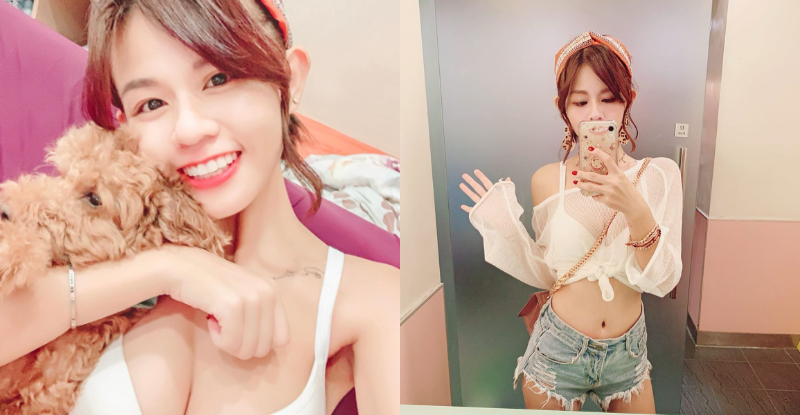 【博狗扑克】人氣模特兒「安柏涵Amber Han」清新臉蛋甜笑超迷人，傲人上圍更激發破表性感力！