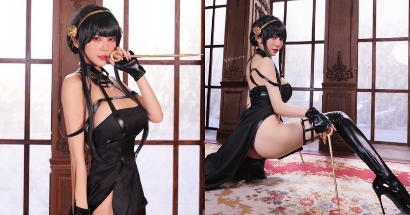 【博狗扑克】巨乳甜心「安希」化身天然呆漂亮人妻！「爆乳露大腿」火辣裝扮殺傷力十足！