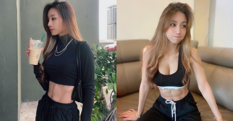 【博狗扑克】「大馬辣姊」性感腹肌超緊緻，一頂就是「飽滿大歐派」的兇猛模樣