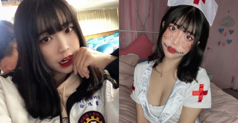 【博狗扑克】高中幼保科班花「逸馨」超萌臉蛋讓人戀愛　制服底下隱藏飽滿身材