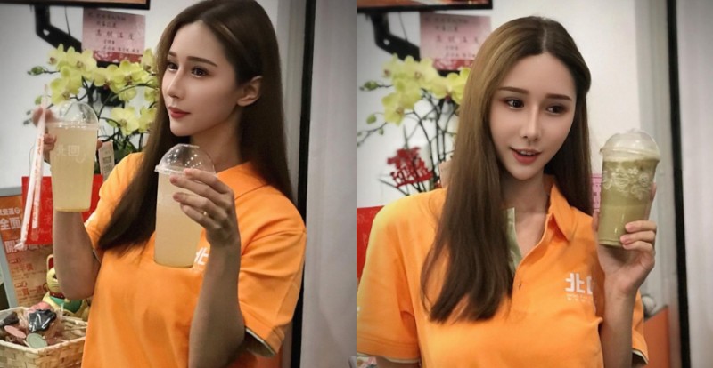 【博狗扑克】北回高雄六合店「正妹店長」外型亮眼　吸引攝影師圍繞狂拍