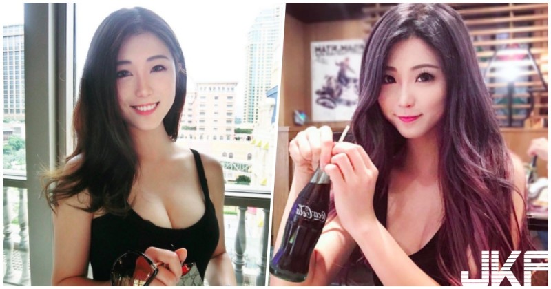 【博狗扑克】火辣爆乳超模！不但有「堅挺車頭燈」，還是書法一級棒的才女！