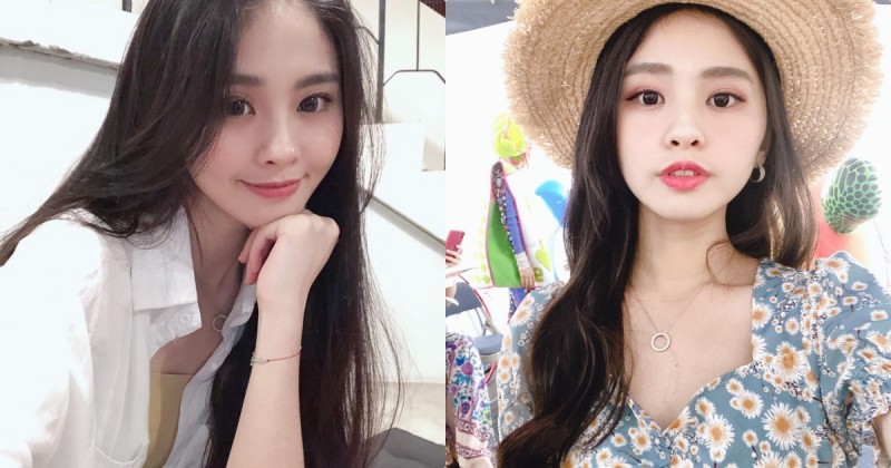 【博狗扑克】腿長105公分！大眼長腿正妹「語倩」，自拍時清純模樣讓人融化了！