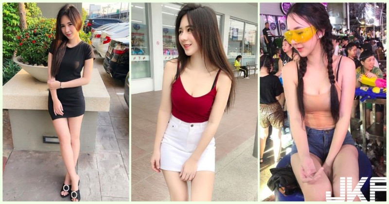 【博狗扑克】戀愛了！潑水節「白皙美乳妹」迷人視角太挑逗！超極品「甜美外型」讓人好陶醉啊…