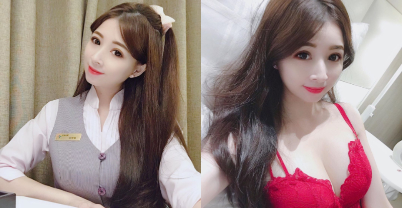 【博狗扑克】性感小秘書上線囉！雪菁保守秘書制服下是火辣美乳　牛奶肌膚太性感