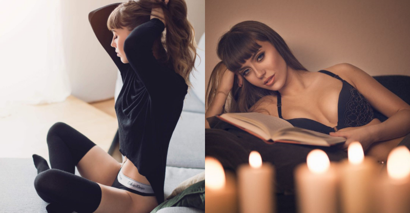 【博狗扑克】這才叫配合度高！體操正妹「裸身挑戰」高難度姿勢　前凸後翹曲線乍露