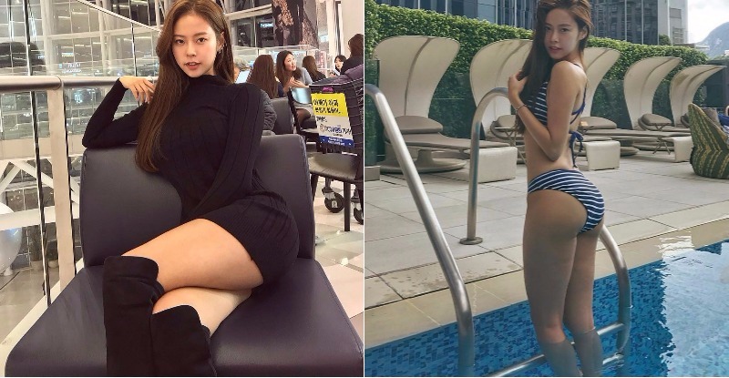 【博狗扑克】性感姊姊「窄裙包臀」露出惹火身材！大秀「渾圓美臀」姿勢犯規，讓人血脈噴張…