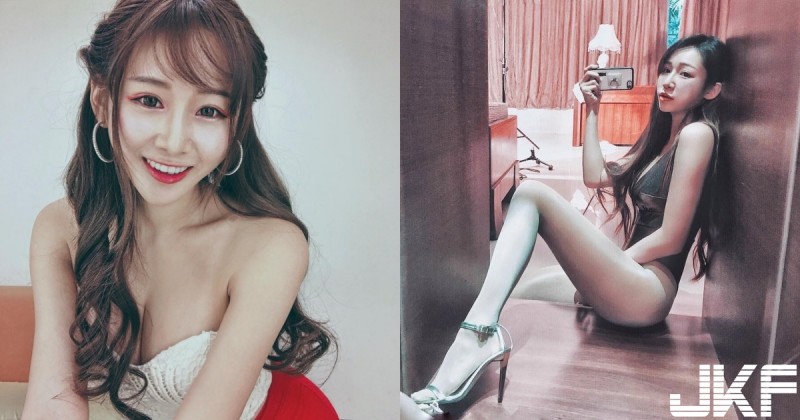 【博狗扑克】長腿洋娃娃～台灣正妹「機機·林少榆」不只童顏美腿竟還搭載火辣腹肌！