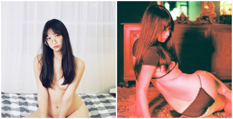 【博狗扑克】底片的性感世界！女攝影師「Lin」鏡頭下的女體可以輕透也能迷幻！