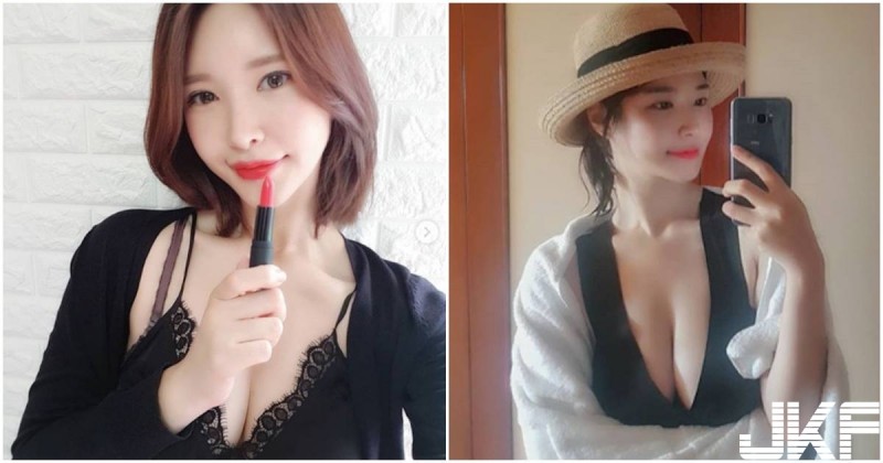 【博狗扑克】美乳姐姐「秀出超深V乳溝」，中路大開「巨乳遮不住」！