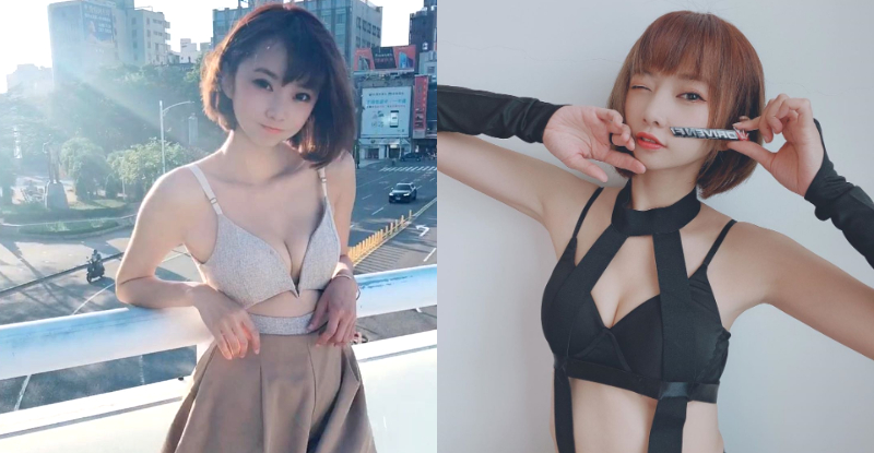 【博狗扑克】俏皮無極限！短髮正妹「優寶Cawaiiun」水靈電眼笑容太甜美，犯規露溝讓人只想征服！