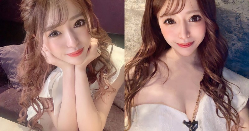 【博狗扑克】美豔櫻花妹「電力超強大」，「深溝微露」微笑好撩人！