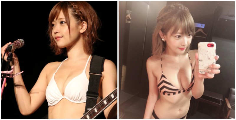 【博狗扑克】寫真歌手表演也不穿衣服！F奶「藤田恵名」解放美乳迅速爆紅，視聽一次享受！