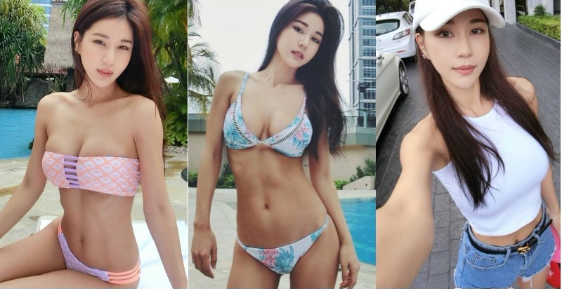 【博狗扑克】讓人抓狂！妹子挖空背心展現「過人乳量」，露出「飽滿大奶」溢出螢幕外啦…