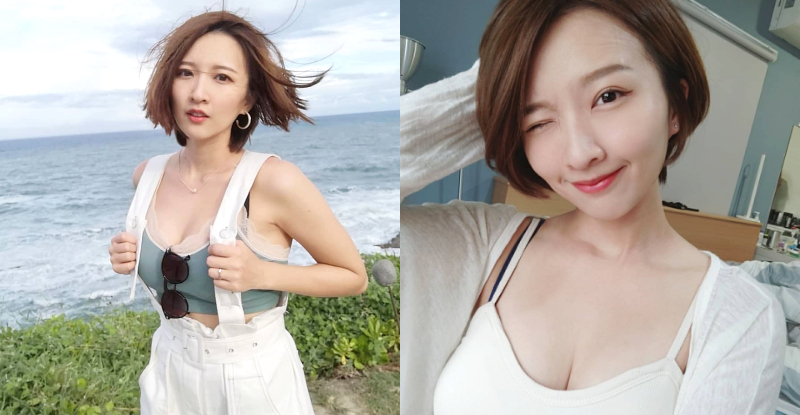 【博狗扑克】身材大升級！短髮正妹「梁」人生推進雙峰跟著up up，兇猛大歐派再也包不住！