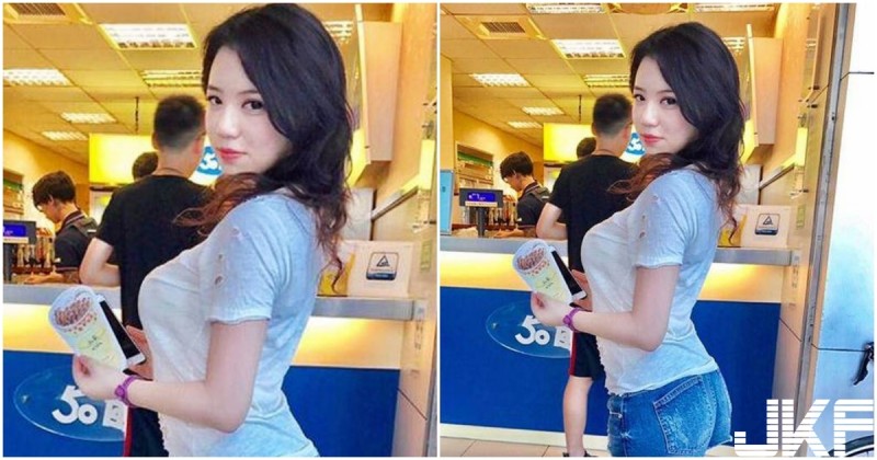 【博狗扑克】50嵐買飲料遇到「Ｓ曲線正妹」！前凸後翹的兇猛身材害人口好渴喔…