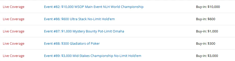 【EV扑克】2026 WSOP主赛Day3成绩单:林任、Peter Wang等人领跑,双金手链在列!