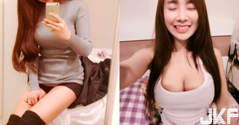 【博狗扑克】好冷喔穿一波毛衣！示範「著衣巨Ru」，正妹穿毛衣「好緊繃」胸前隆起感覺好沈重吶！