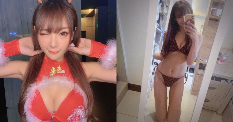 【博狗扑克】太性感的小鹿！「香檳女孩」小麋Lu 曼妙舞姿超迷人，「雪乳翹臀」沒在客氣！