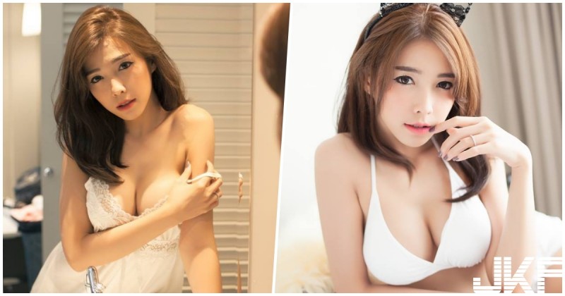【博狗扑克】睡衣快掉了！正妹「飽滿美乳」直接溢出，「用奶壓床」畫面超火辣！