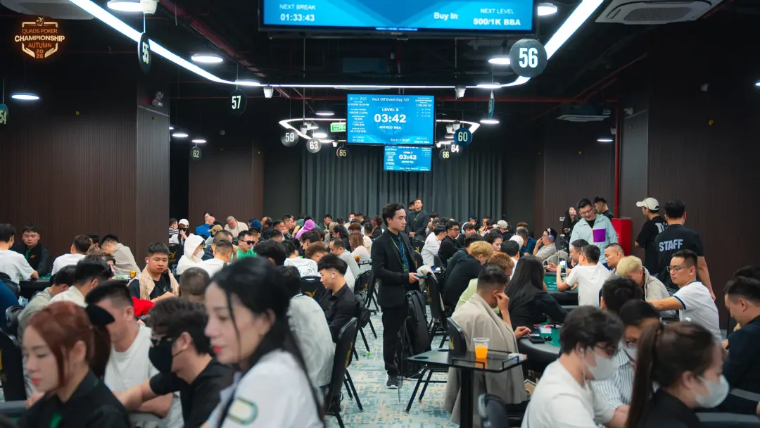 【EV扑克】2026QPC秋季赛|超千人次竞逐!国人选手Wang Longfei上演一穿二强势登顶开幕赛王座,张奇隆揽下亚军!至尊超豪赛今日决战!