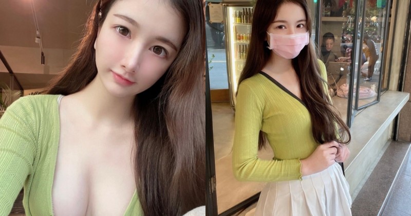 【博狗扑克】超強大威力！「混血感正妹」帶長輩出門曬太陽，「豐滿美乳」簡直白到發光！
