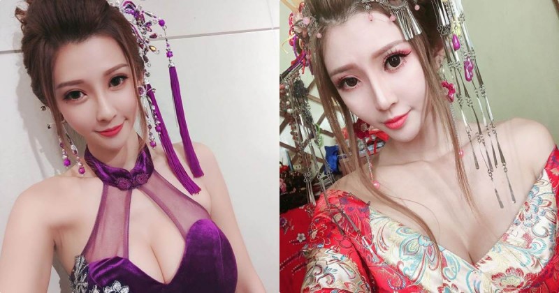 【博狗扑克】最美神的侍女！正妹「Candy&糖糖」仙氣外表太極品，一看就瞬間愛上！