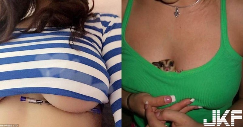【博狗扑克】死的活得都能夾！東西方奶夾大比拼「最強豪乳」什麼都能放進去，冠軍果然就是她！