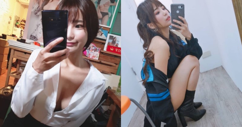 【博狗扑克】電玩實況主「貝莉莓」在家也要拍美照，火辣美乳和蜜大腿好想多看幾眼！